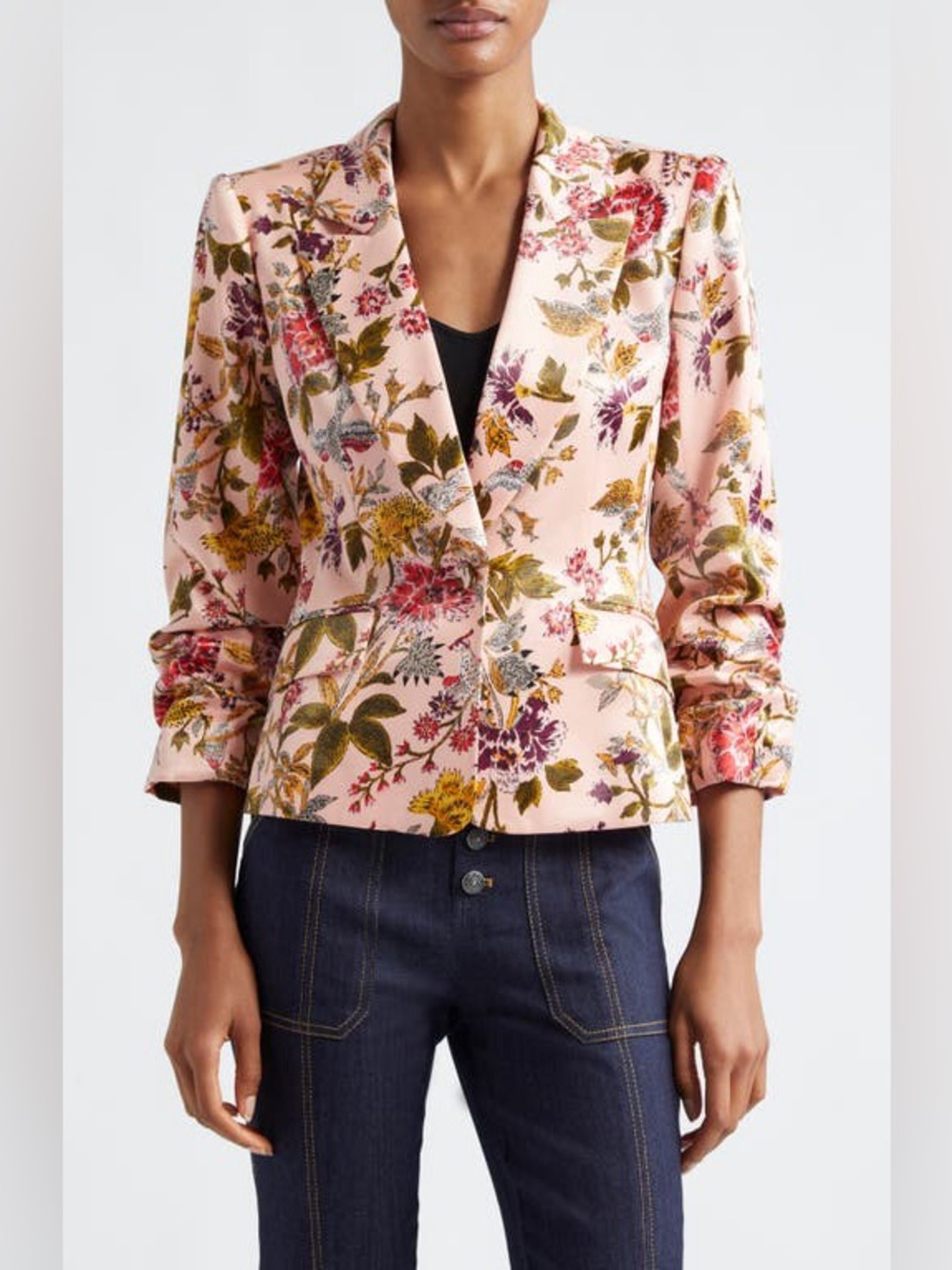 Cinq à Sept Ursula Floral Blazer - Size 2 - NWT - Picture 2 of 6